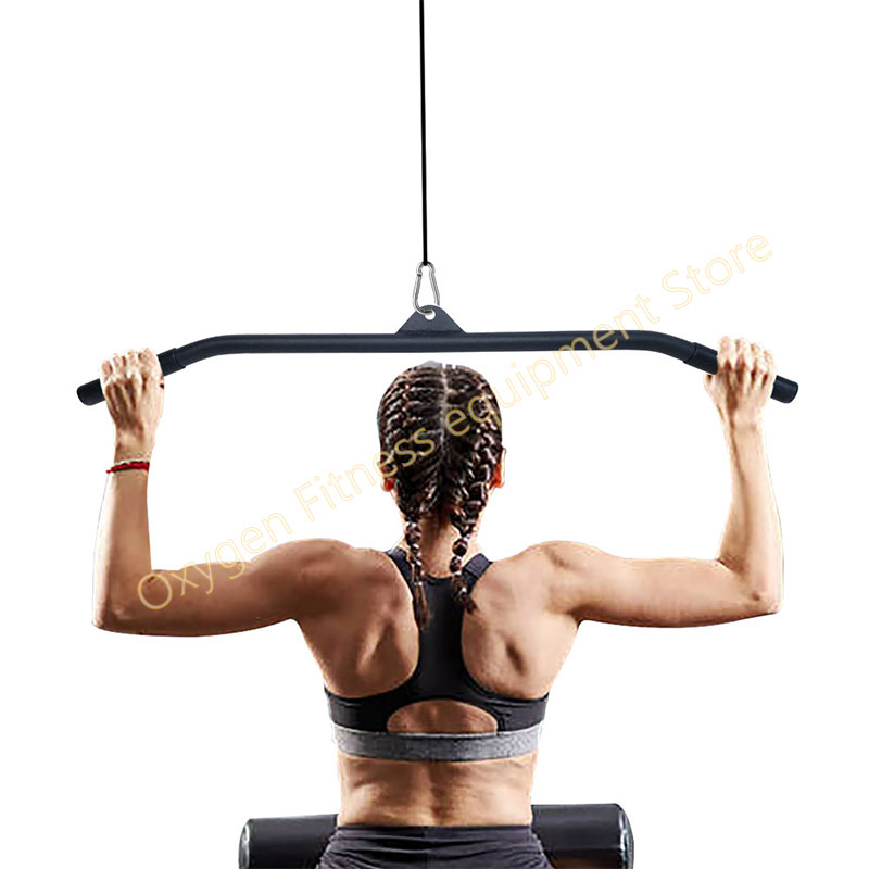 Home Gym Lat Pulldown Machine - 29/39/48 Inch LAT Pulldown Bar Attachments