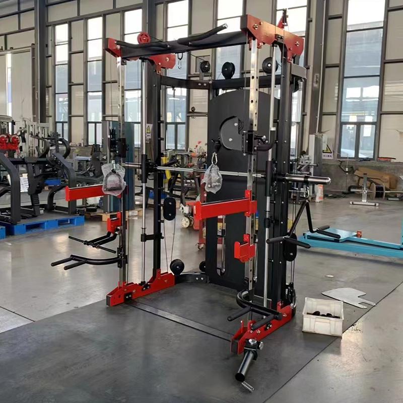 Home Gym Power Rack - Commercial Multi Smith Machine Gym Equipment