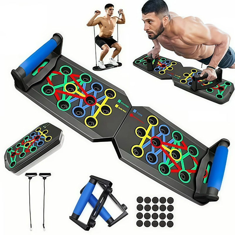 Home Gym Online - Foldable Push Up Board with Resistance