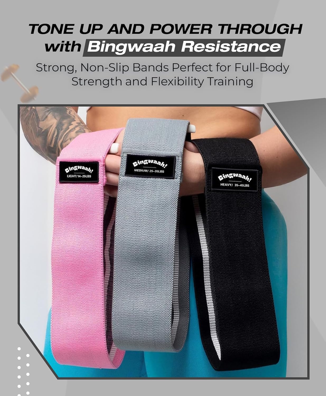 Fabric Resistance Bands for Wo - Resistance Loop Mini Band ulasan dan harga