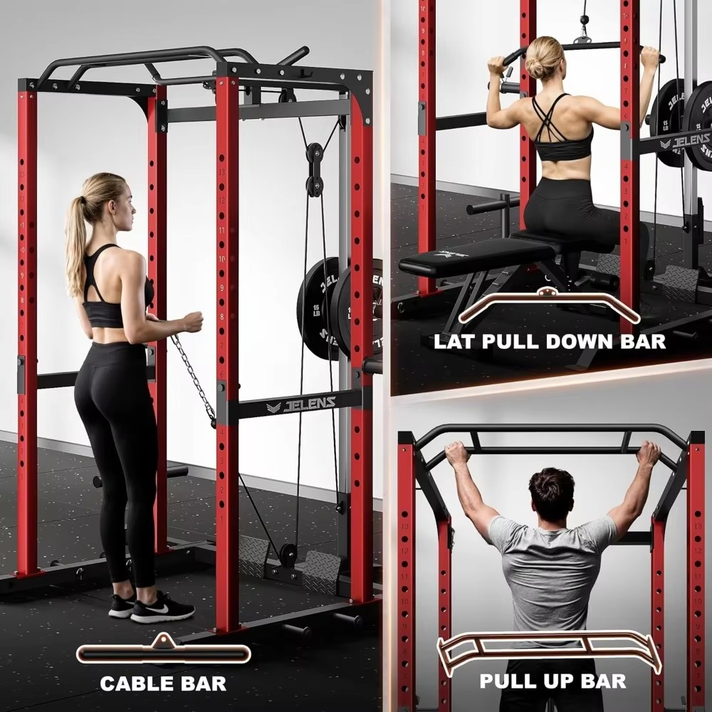S21 Power Cage Multi-Function  - Home Gym Power Rack ulasan dan harga