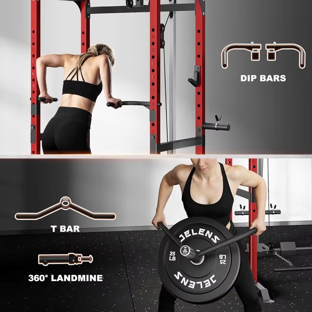 S21 Power Cage Multi-Function  - Home Gym Power Rack ulasan dan harga