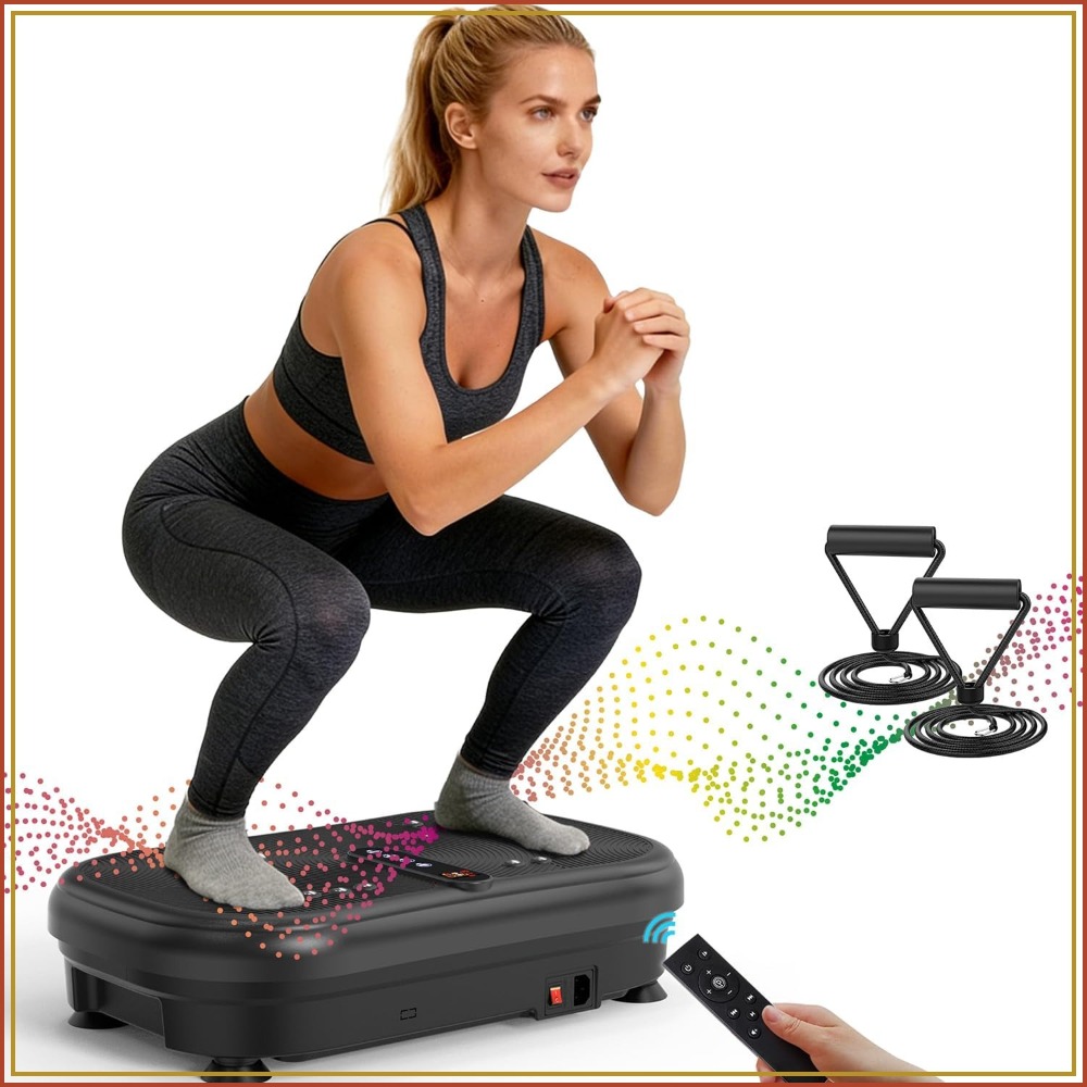 AXV Vibration Plate Fitness Pl - Home Gym Weight Machine ulasan dan harga