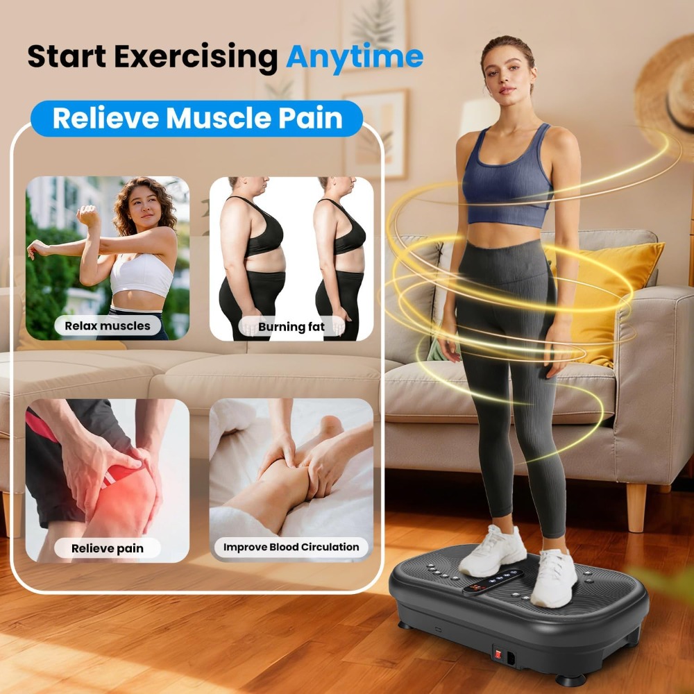AXV Vibration Plate Fitness Pl - Home Gym Weight Machine ulasan dan harga