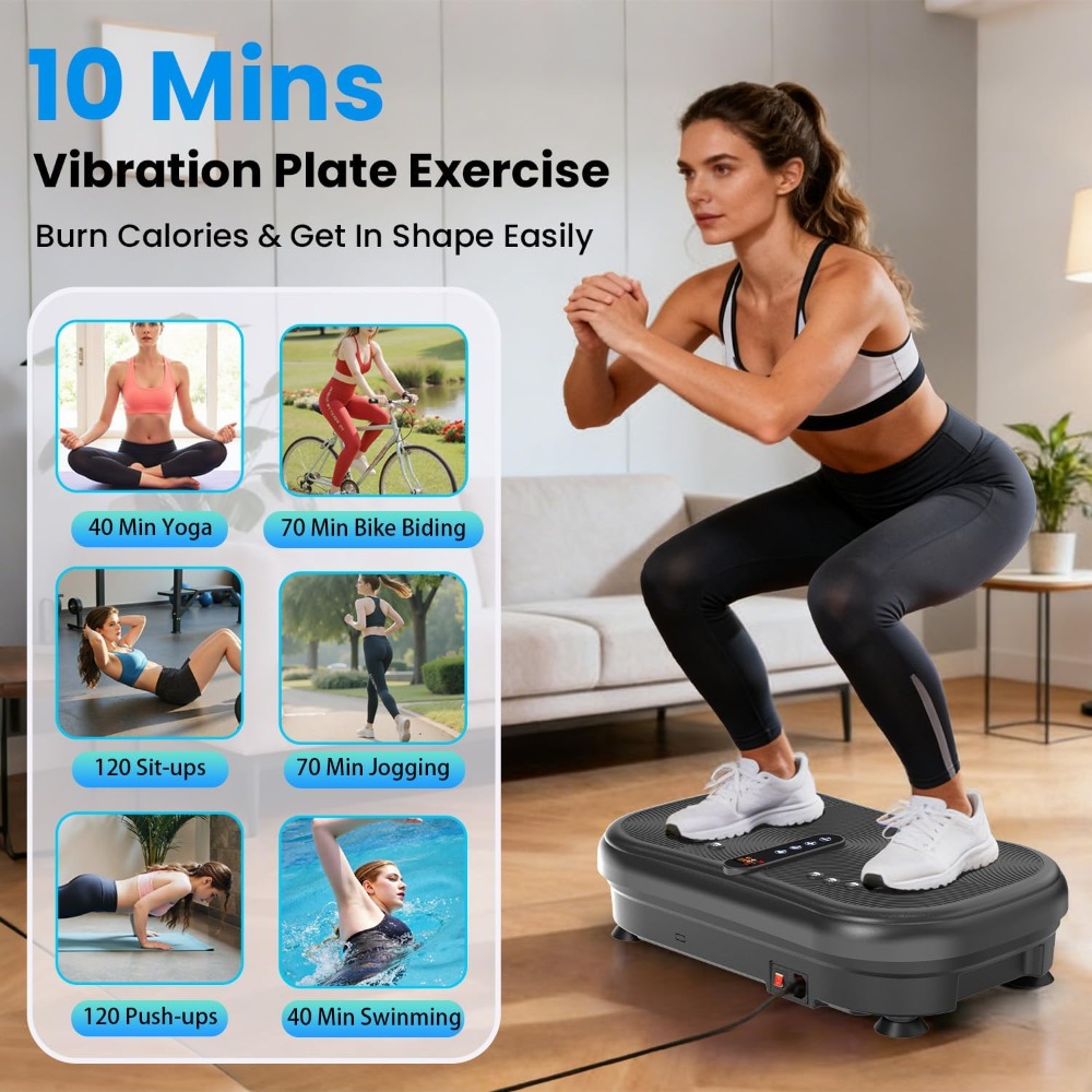 AXV Vibration Plate Fitness Pl - Home Gym Weight Machine ulasan dan harga