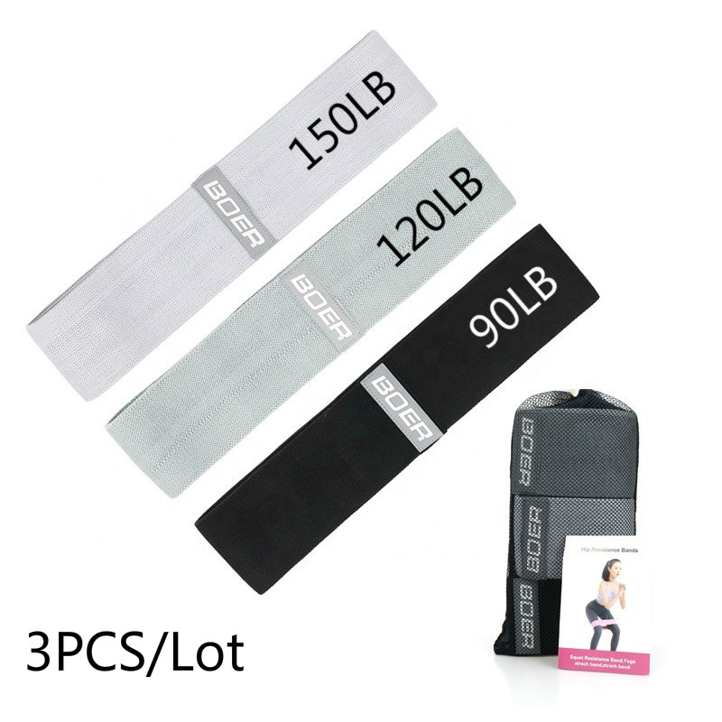 3PCS Women Men Fabric Resistan - Home Gym Online ulasan dan harga
