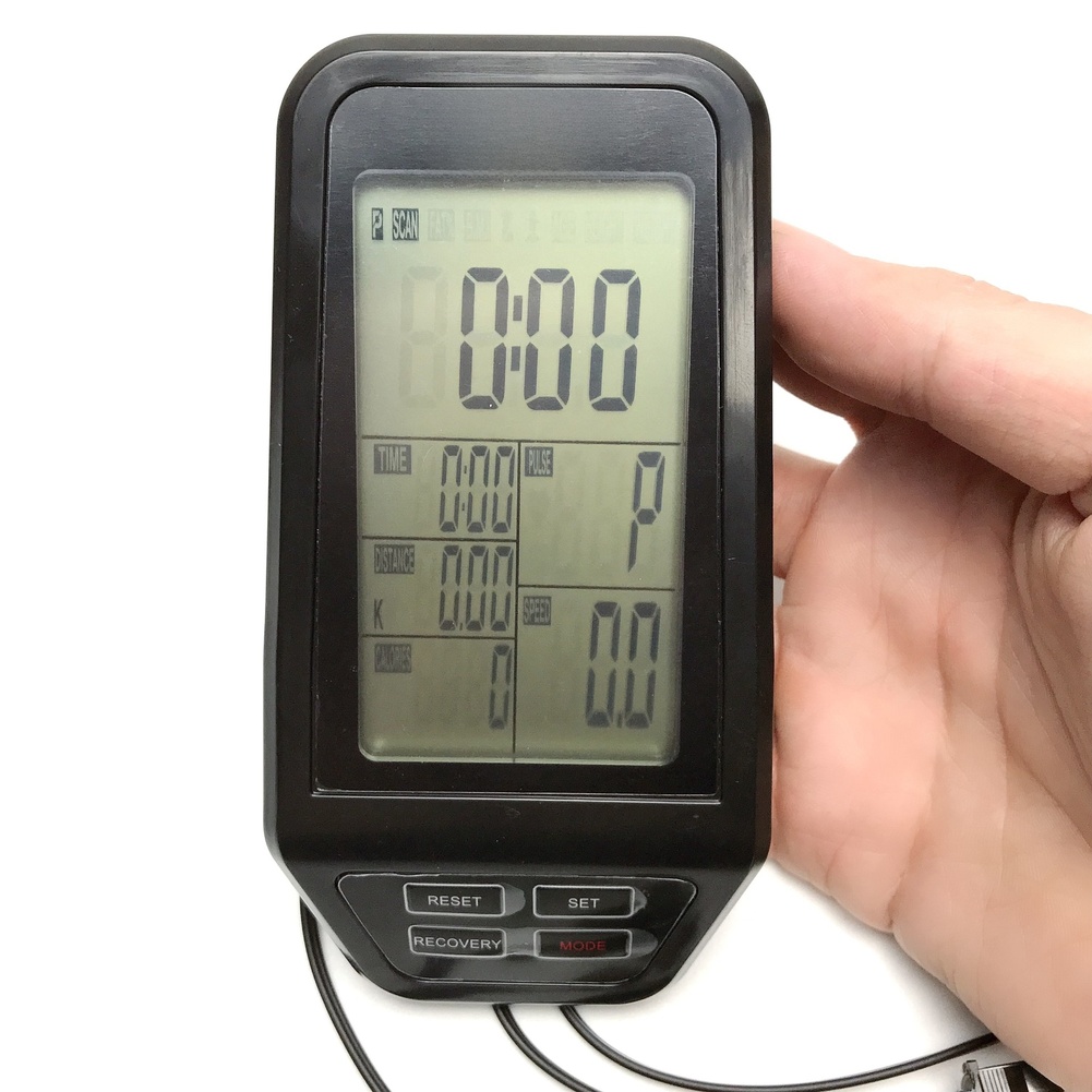 Black Exercise Bike Computer D - Home Gym Online ulasan dan harga