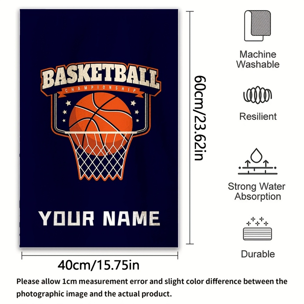 2pcs Name/Text Basketball Towe - Home Gym Tunturi ulasan dan harga