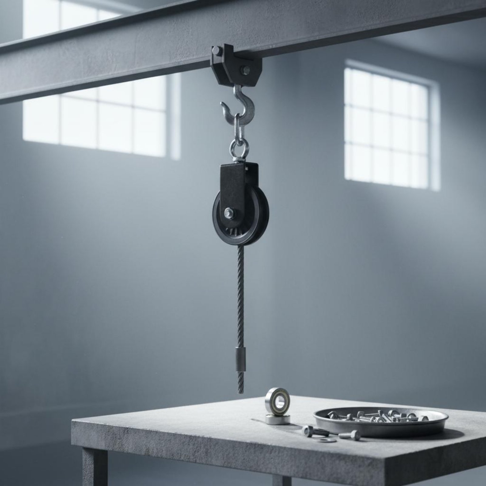 DIY Fitness Pulley Bracket Sil - Home Gym Lat Pulldown Machine ulasan dan harga