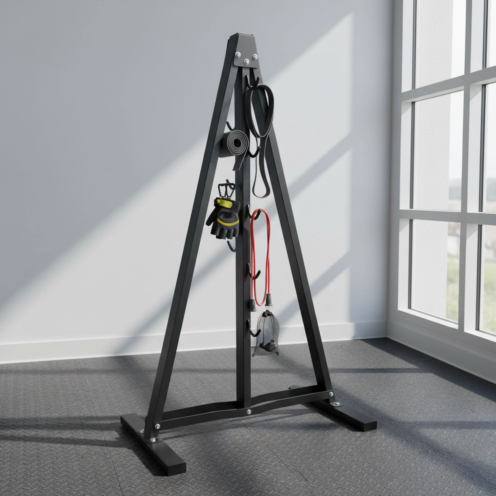 Lat Pull Down Bar Organizer wi - Home Gym Necessities ulasan dan harga