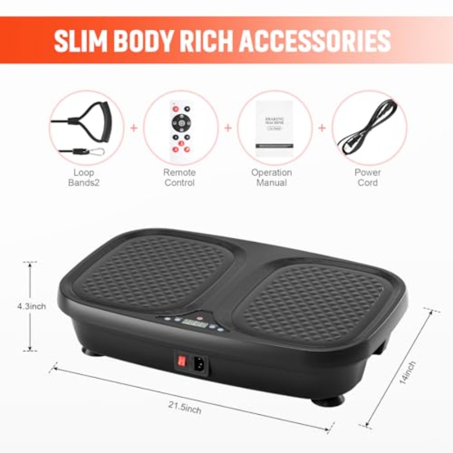Vibration Plate Exercise Machi - Home Gym Weight Machine ulasan dan harga