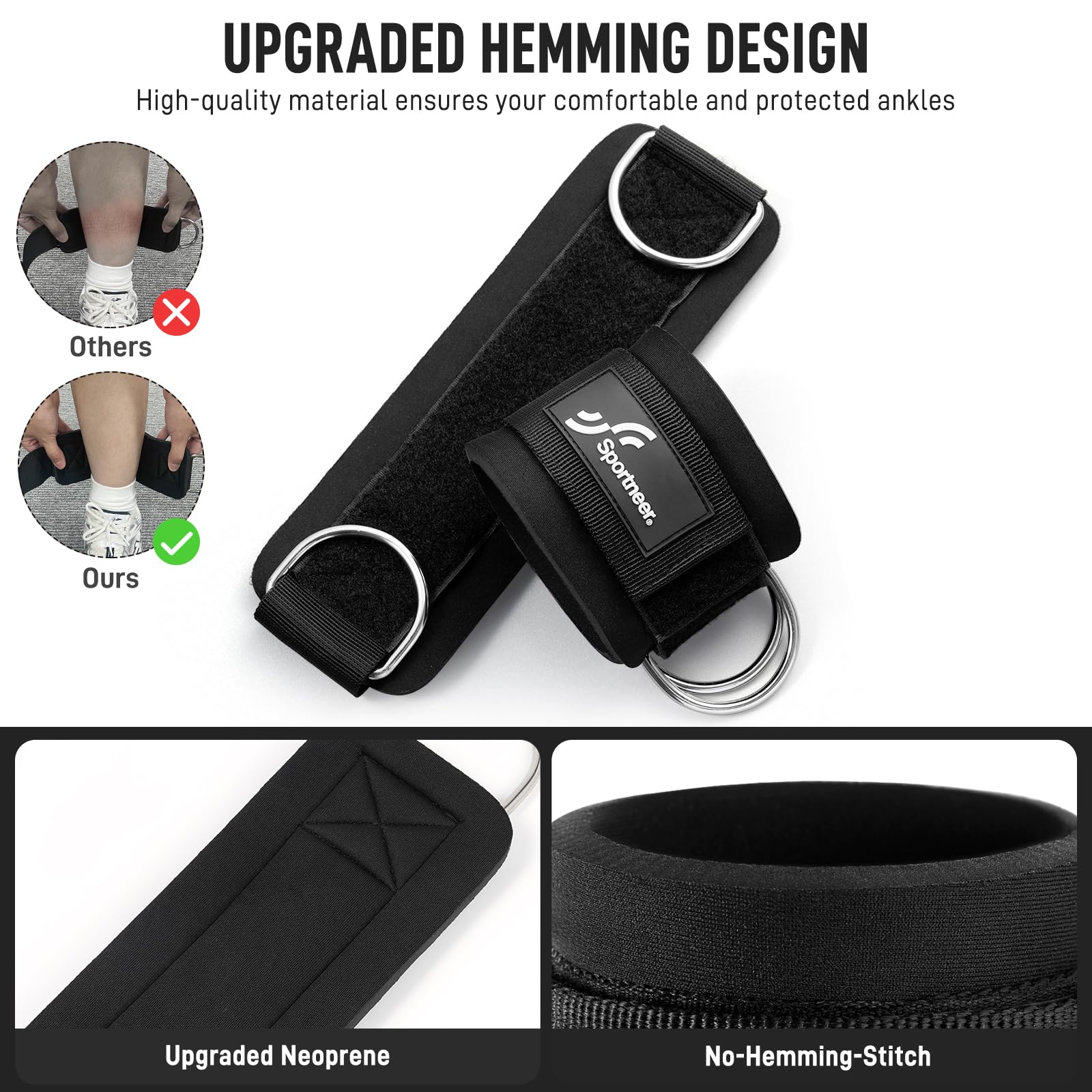Sportneer Adjustable Ankle Str - Home Gym Tunturi ulasan dan harga