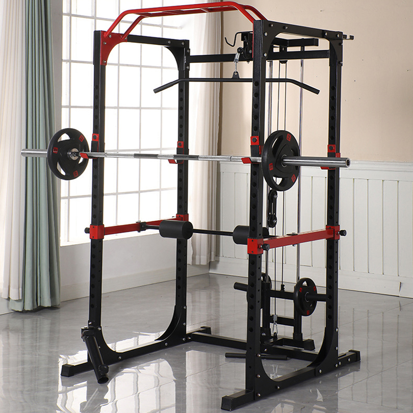 Comercial Power Cage Squat Rac - Home Gym Power Rack ulasan dan harga