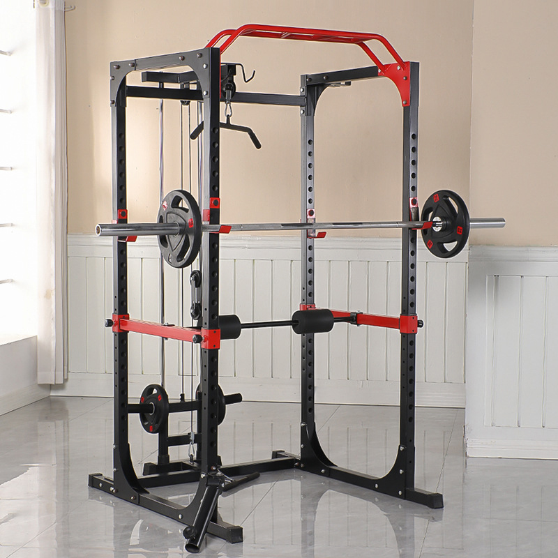 Comercial Power Cage Squat Rac - Home Gym Power Rack ulasan dan harga