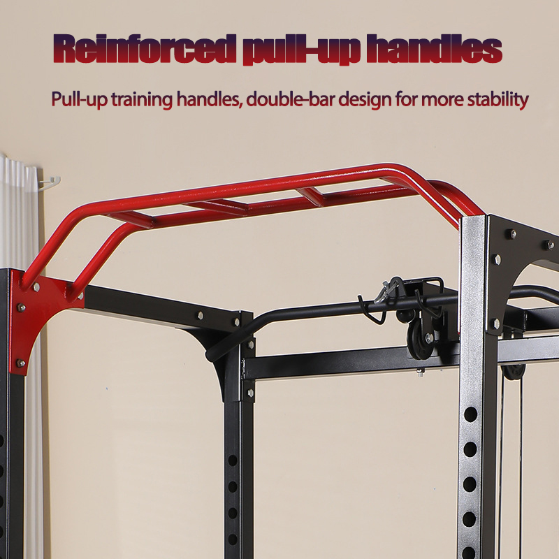 Comercial Power Cage Squat Rac - Home Gym Power Rack ulasan dan harga