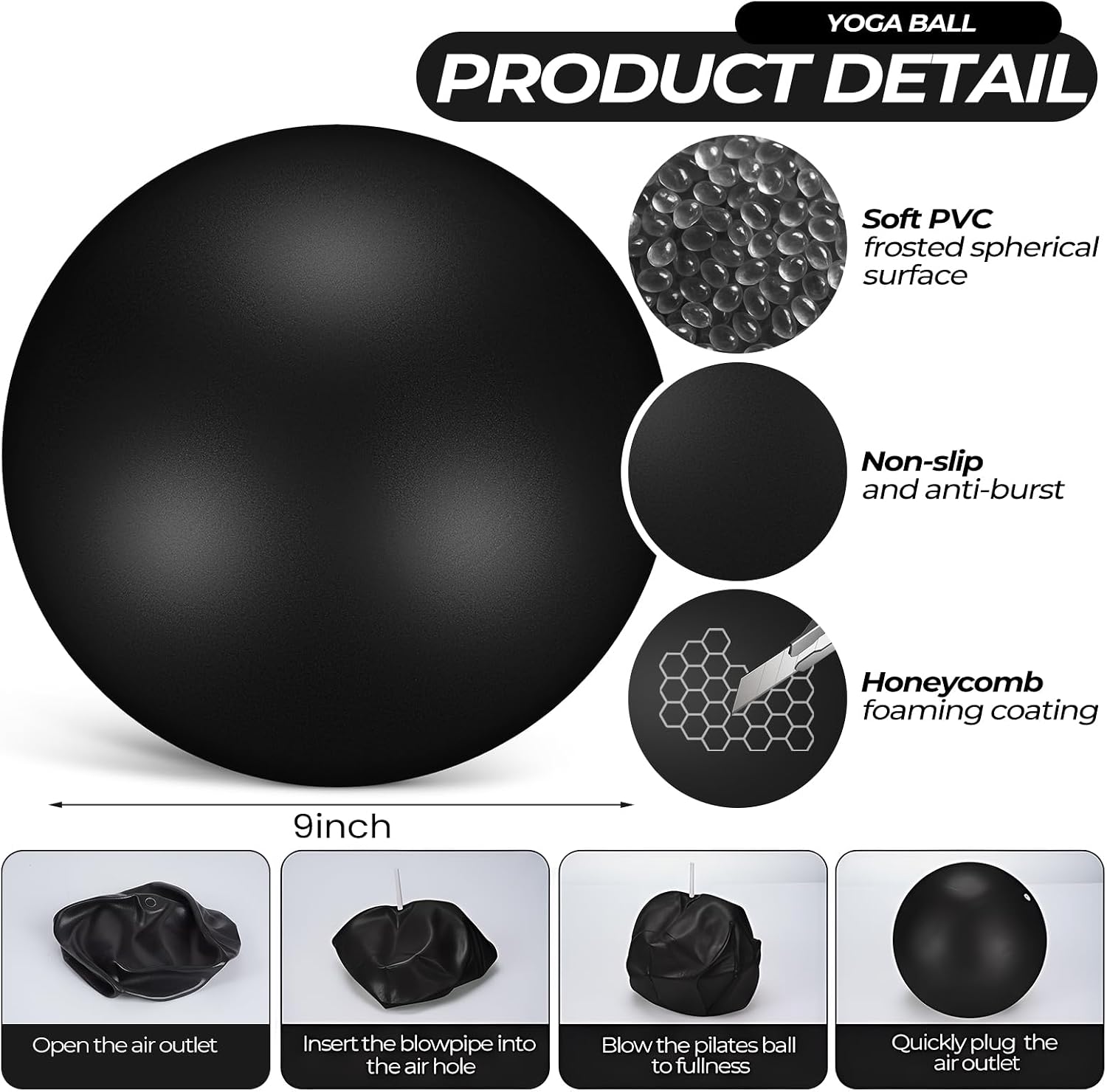 18 Pcs Pilates Ring And Ball S - Resistance Loop Mini Band ulasan dan harga
