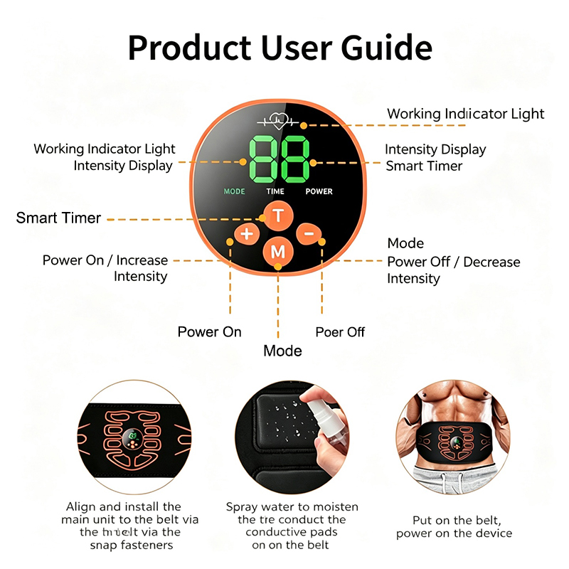 Abdominal Toning Belt Smart Ab - Home Gym Online ulasan dan harga