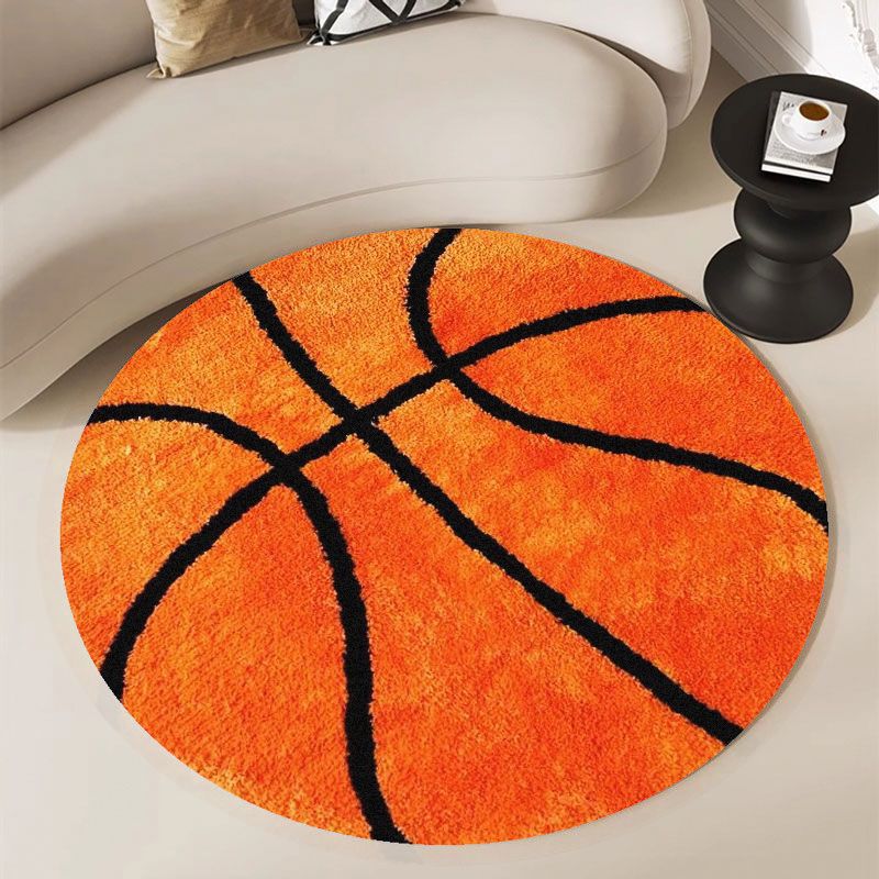Basketball Pattern Round Rug F - Home Gym Tunturi ulasan dan harga