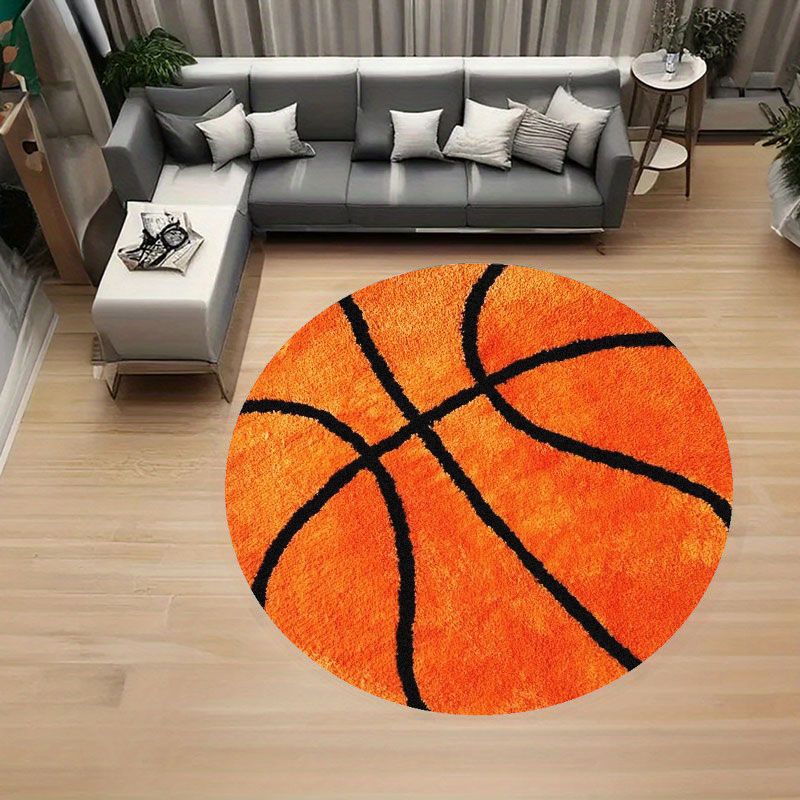 Basketball Pattern Round Rug F - Home Gym Tunturi ulasan dan harga