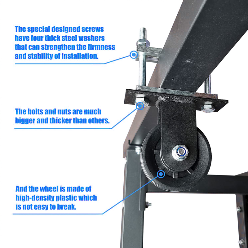 Heavy Duty Pulley System - Adj - Home Gym Lat Pulldown Machine ulasan dan harga