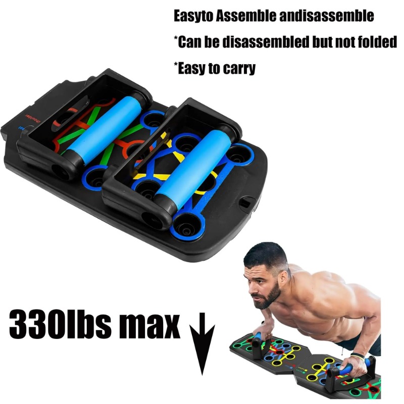 Foldable Push Up Board with Re - Home Gym Online ulasan dan harga